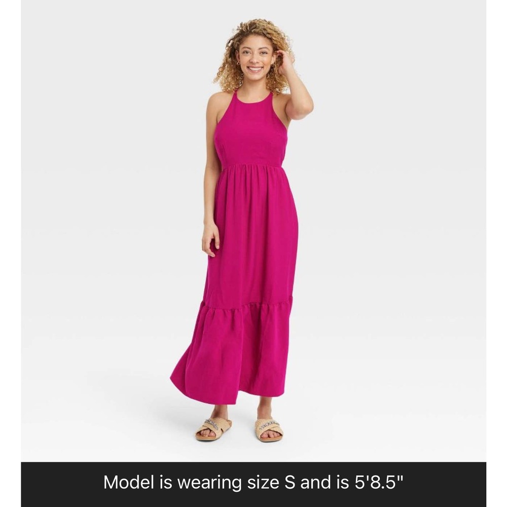 Women’s Sleeveless Tiered Dress-A New Day